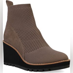 Eileen Fisher Quill Platform Wedge Bootie